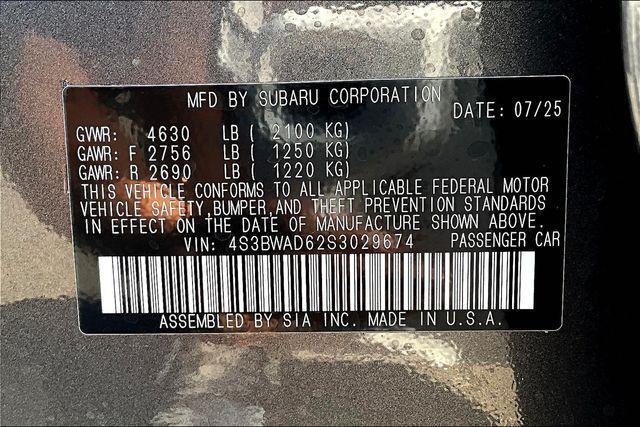 new 2025 Subaru Legacy car, priced at $32,184