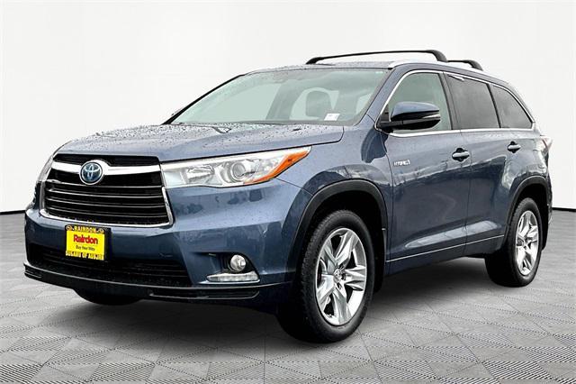 used 2015 Toyota Highlander Hybrid car, priced at $17,000