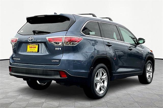 used 2015 Toyota Highlander Hybrid car, priced at $17,000