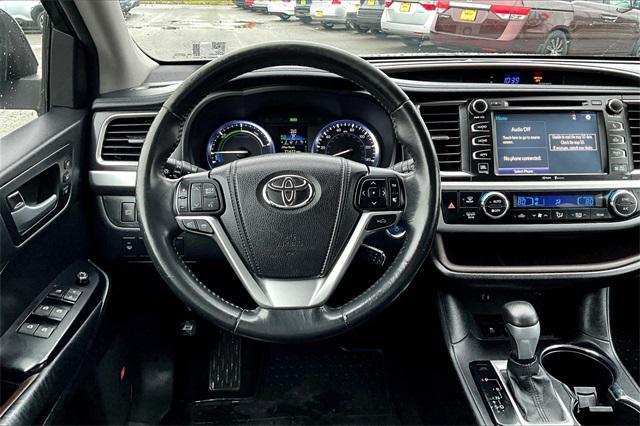 used 2015 Toyota Highlander Hybrid car, priced at $17,000