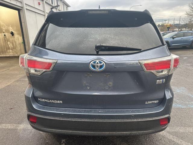 used 2015 Toyota Highlander Hybrid car