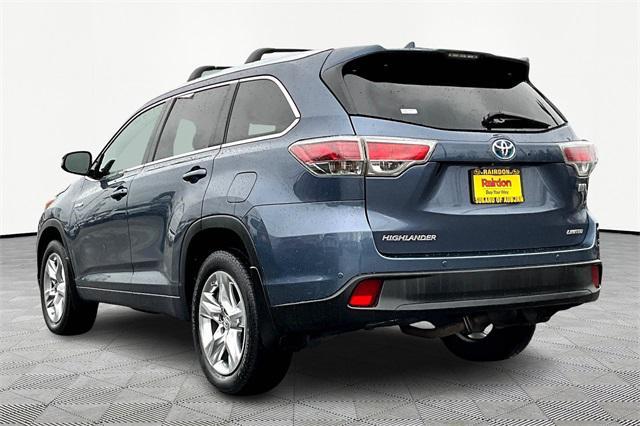 used 2015 Toyota Highlander Hybrid car, priced at $17,000