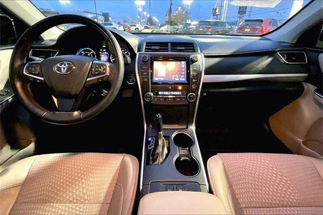 used 2015 Toyota Camry Hybrid car, priced at $17,800