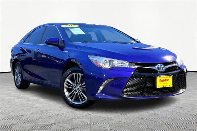 used 2015 Toyota Camry Hybrid car, priced at $17,800