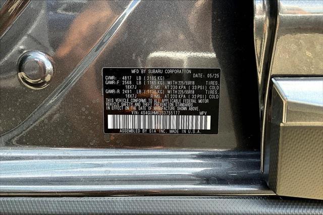 new 2025 Subaru Crosstrek car, priced at $34,455