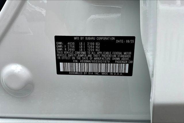 new 2025 Subaru Legacy car, priced at $33,493