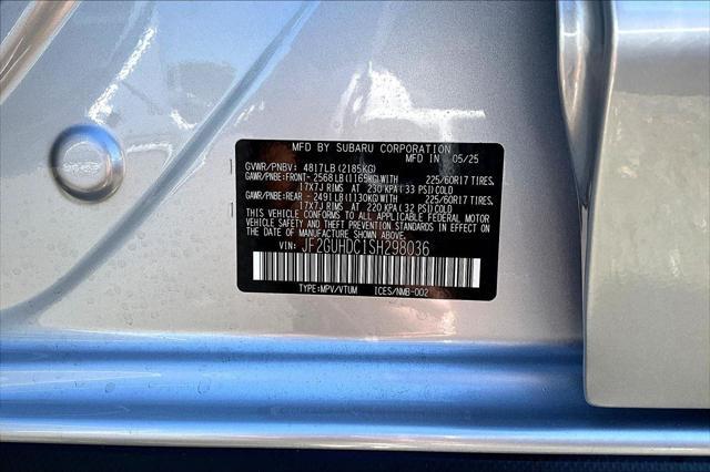 new 2025 Subaru Crosstrek car, priced at $32,323