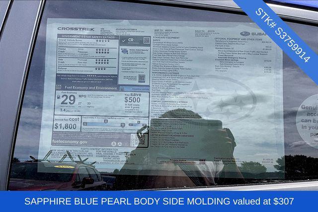 new 2025 Subaru Crosstrek car, priced at $32,811
