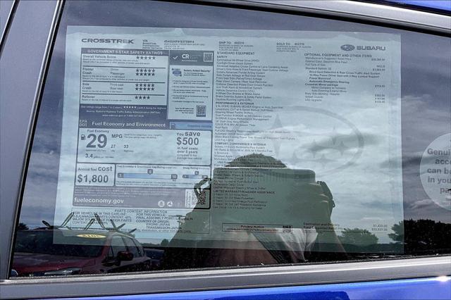new 2025 Subaru Crosstrek car, priced at $35,037