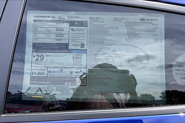 new 2025 Subaru Crosstrek car, priced at $32,811