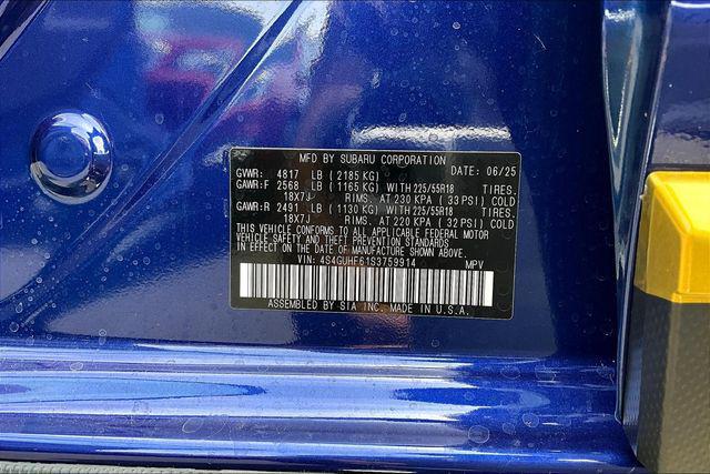 new 2025 Subaru Crosstrek car, priced at $32,811