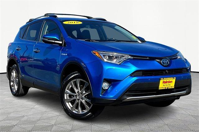 used 2018 Toyota RAV4 Hybrid car, priced at $20,992