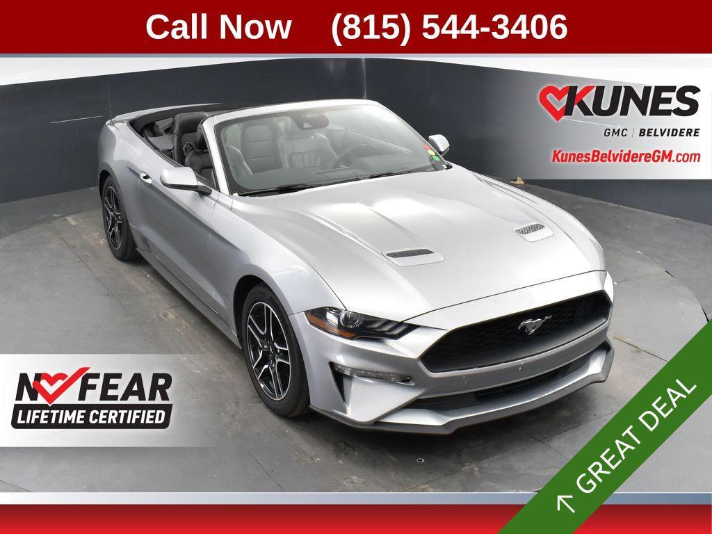 used 2022 Ford Mustang car, priced at $20,365