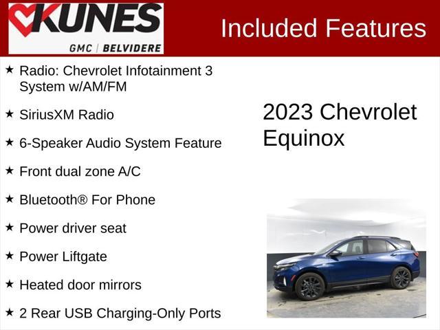 used 2023 Chevrolet Equinox car, priced at $22,500