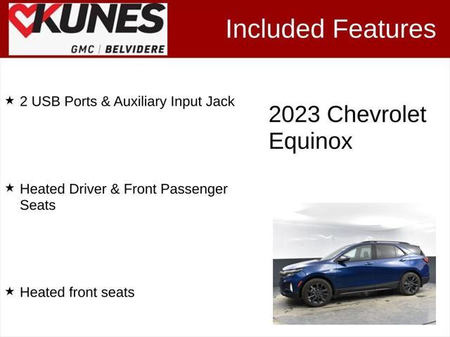 used 2023 Chevrolet Equinox car, priced at $22,500