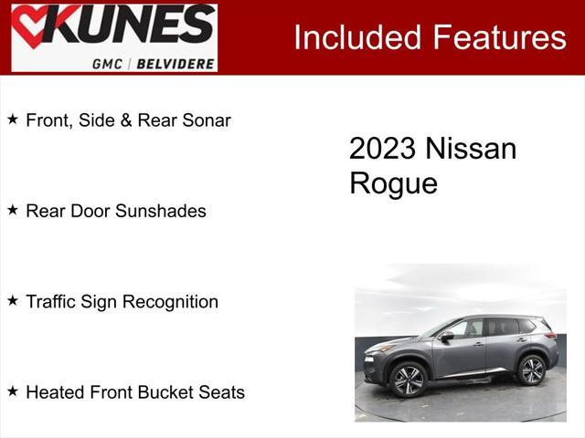 used 2023 Nissan Rogue car, priced at $24,000