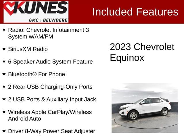used 2023 Chevrolet Equinox car, priced at $24,000