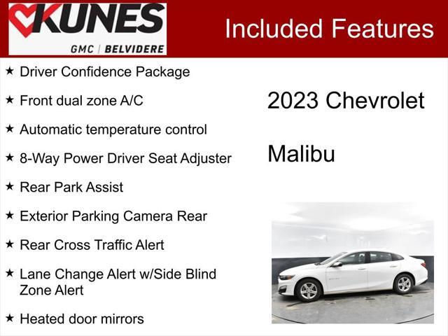 used 2023 Chevrolet Malibu car, priced at $17,500