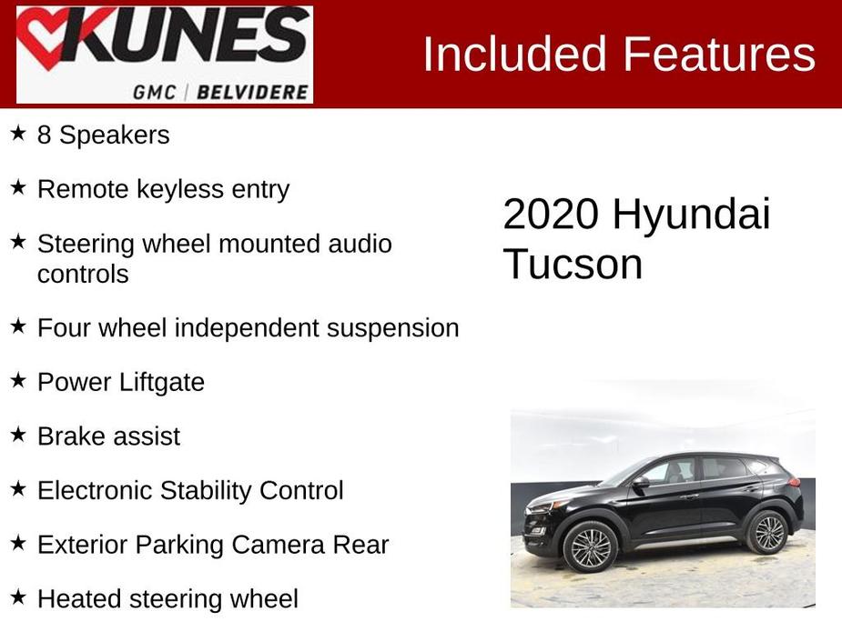 used 2020 Hyundai Tucson car, priced at $21,700