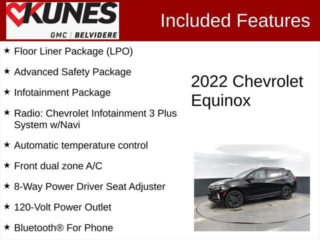 used 2022 Chevrolet Equinox car, priced at $24,000
