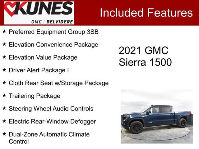 used 2021 GMC Sierra 1500 car, priced at $38,000