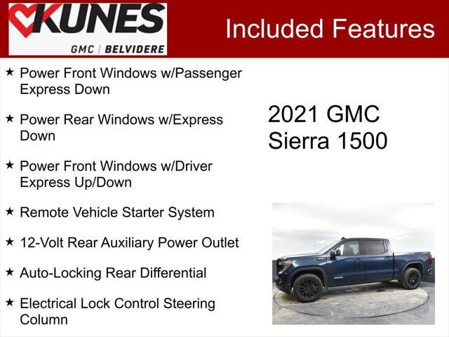 used 2021 GMC Sierra 1500 car, priced at $38,000