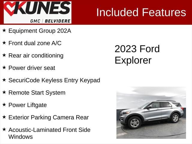 used 2023 Ford Explorer car, priced at $31,000