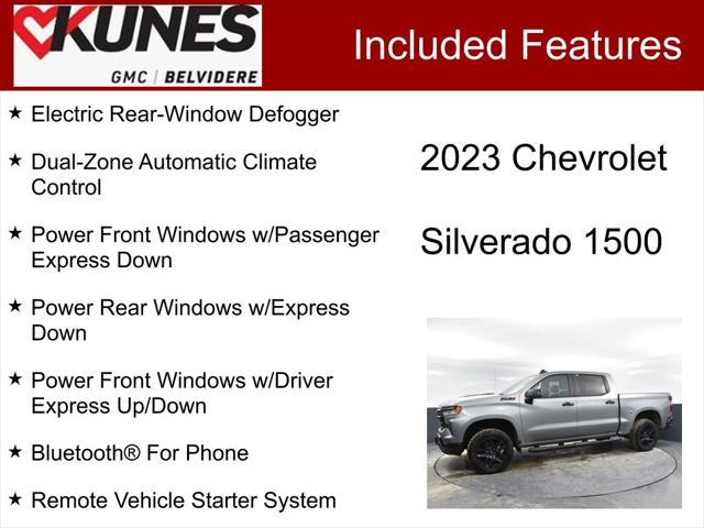 used 2023 Chevrolet Silverado 1500 car, priced at $51,800