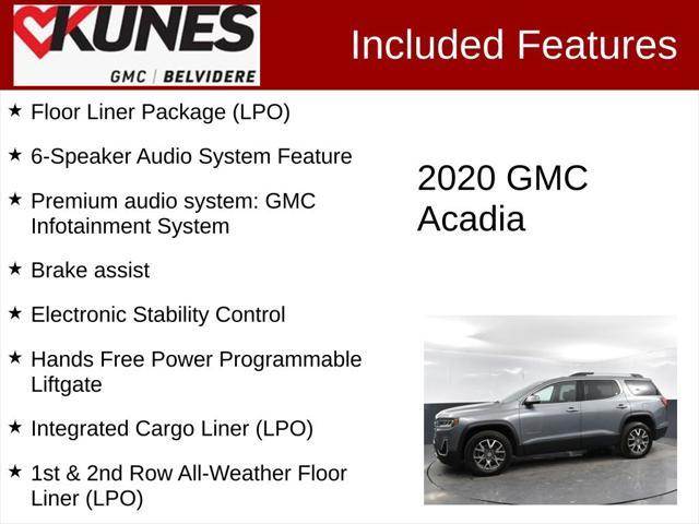 used 2020 GMC Acadia car, priced at $16,500