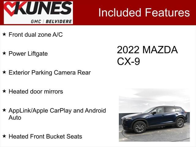 used 2022 Mazda CX-9 car, priced at $25,000