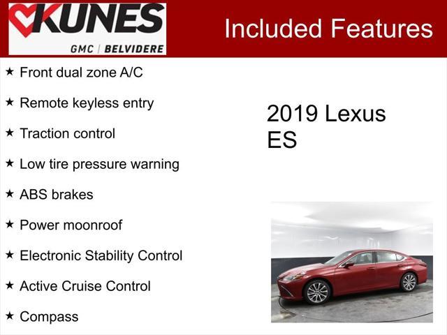 used 2019 Lexus ES 350 car, priced at $24,900