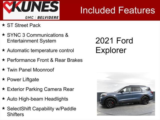 used 2021 Ford Explorer car, priced at $36,000