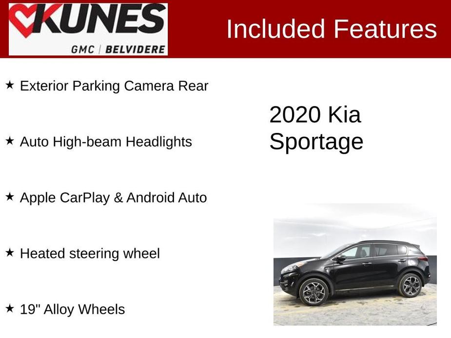 used 2020 Kia Sportage car, priced at $21,200