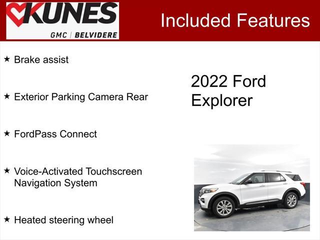 used 2022 Ford Explorer car, priced at $26,500