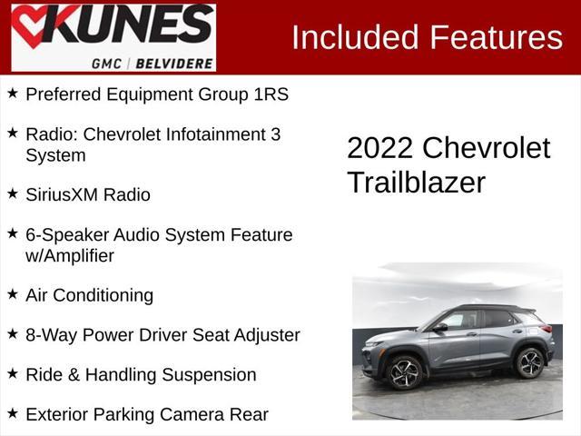 used 2022 Chevrolet TrailBlazer car, priced at $20,900