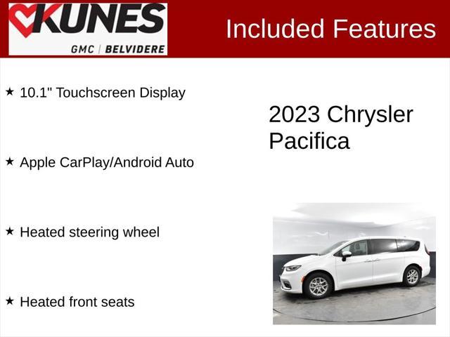 used 2023 Chrysler Pacifica car, priced at $23,500