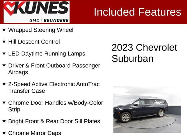 used 2023 Chevrolet Suburban car, priced at $46,400