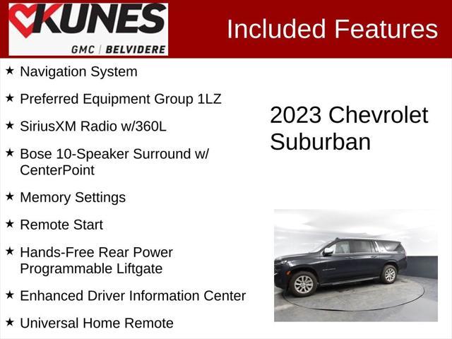 used 2023 Chevrolet Suburban car, priced at $46,400