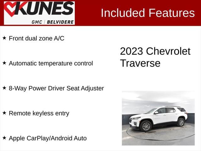 used 2023 Chevrolet Traverse car, priced at $27,000