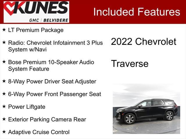 used 2022 Chevrolet Traverse car, priced at $25,500