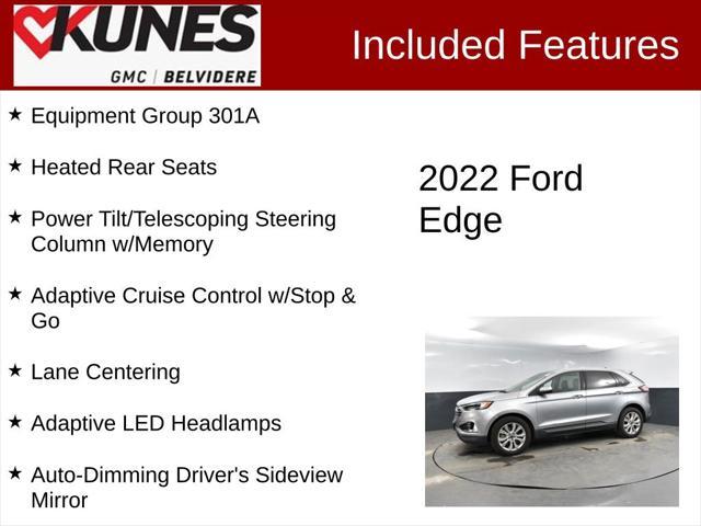used 2022 Ford Edge car, priced at $20,000