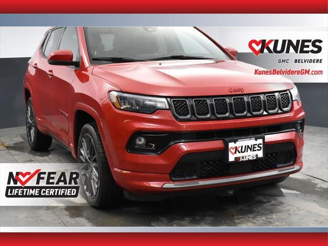 used 2023 Jeep Compass car, priced at $24,000