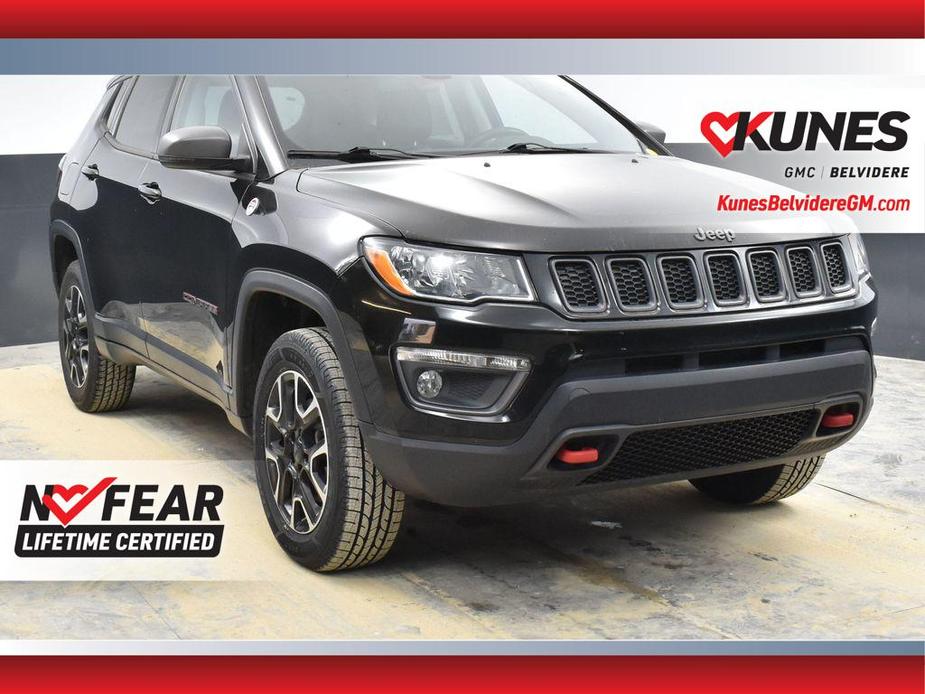 used 2020 Jeep Compass car, priced at $21,000