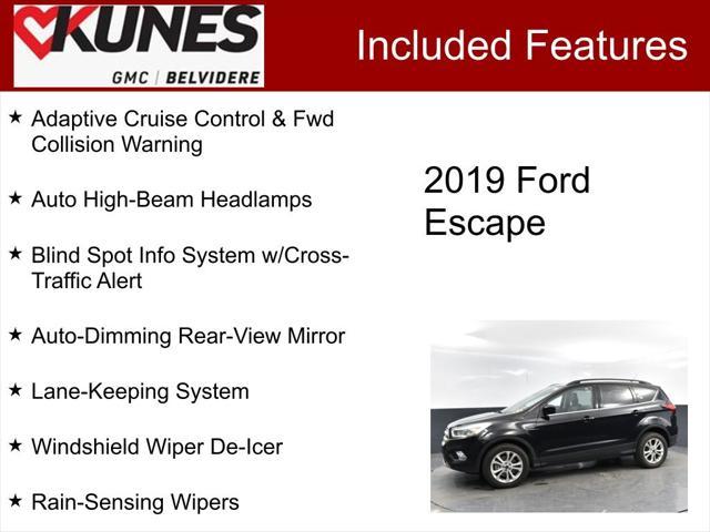 used 2019 Ford Escape car, priced at $15,500