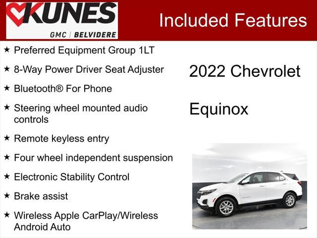 used 2022 Chevrolet Equinox car, priced at $19,895