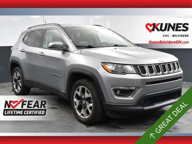 used 2019 Jeep Compass car, priced at $17,500