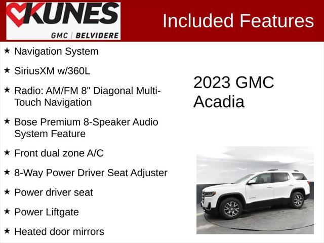 used 2023 GMC Acadia car, priced at $25,000