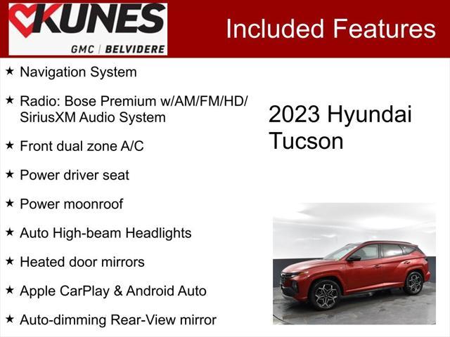 used 2023 Hyundai Tucson car, priced at $23,500