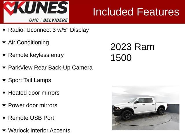 used 2023 Ram 1500 Classic car, priced at $32,500