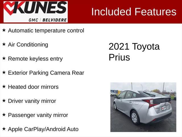used 2021 Toyota Prius car, priced at $20,000